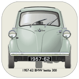 BMW Isetta 300 (3 wheel) 1957-62 Coaster 1